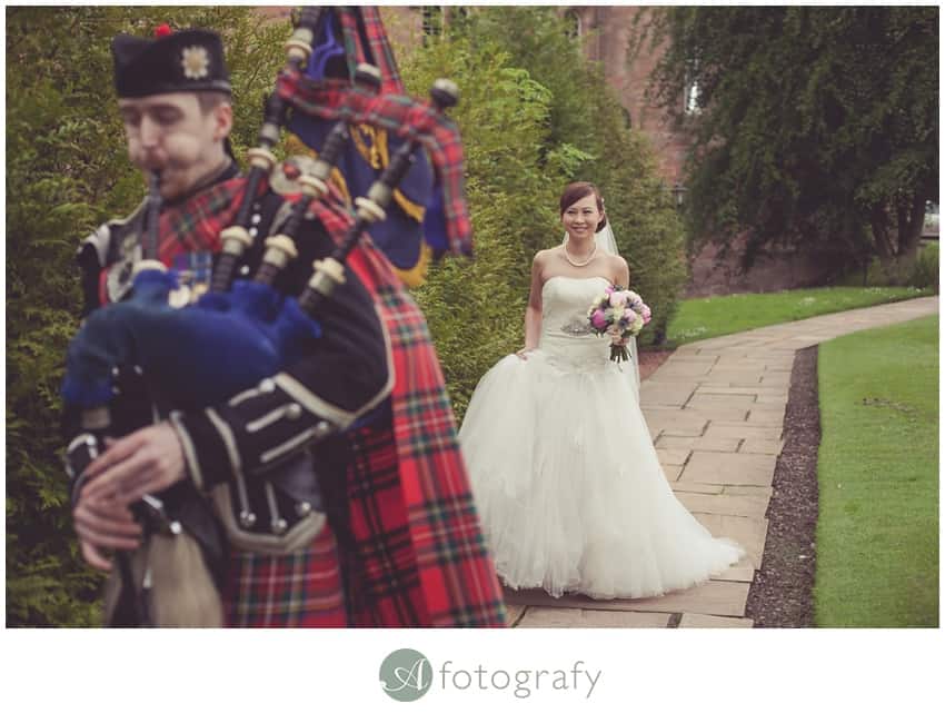 Scottish wedding photography Dalhousie Castle