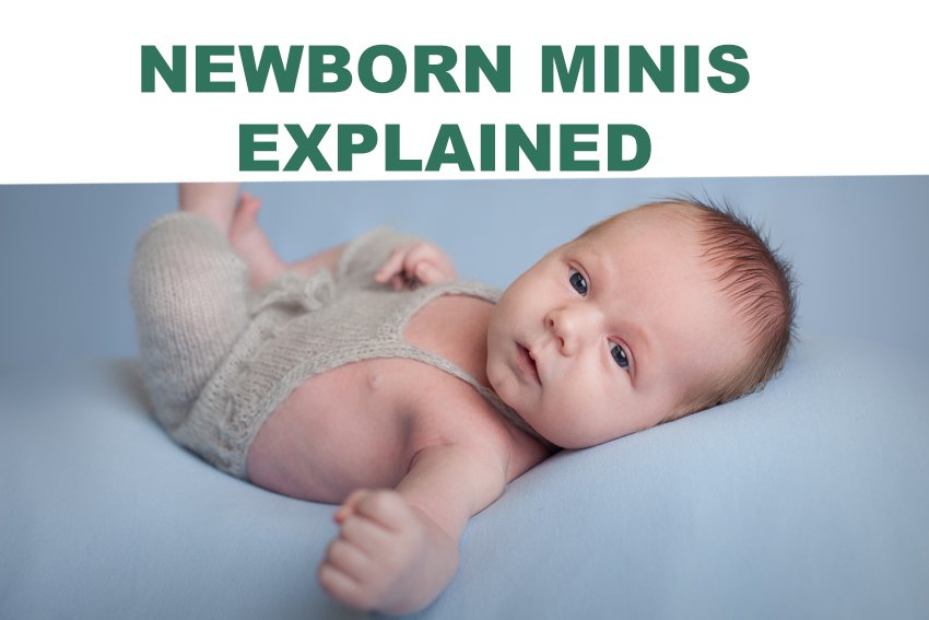Edinburgh newborn photographer explains mini sessions.