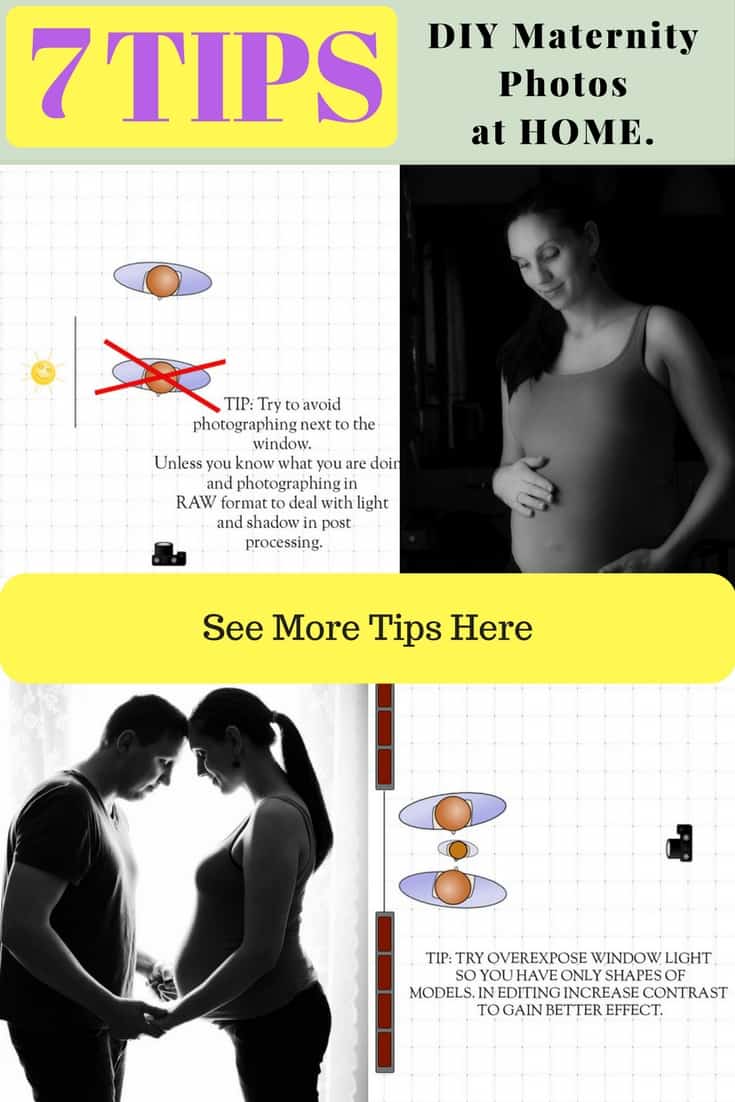 Tips on how to do maternity photos at home