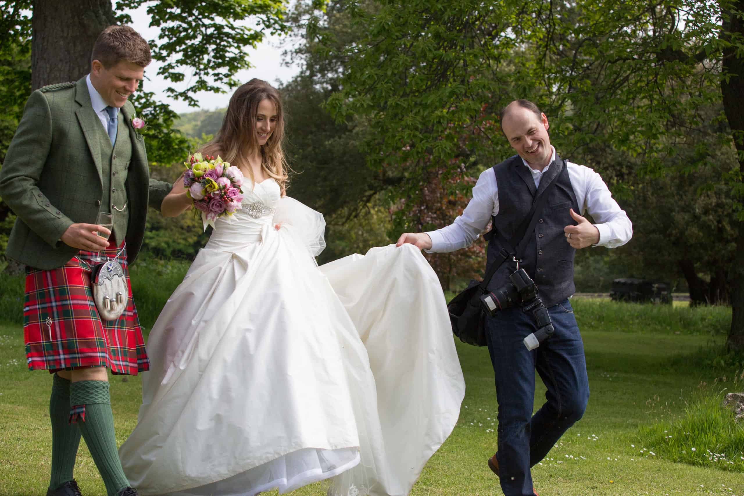 scottish wedding photographer in Edinburgh