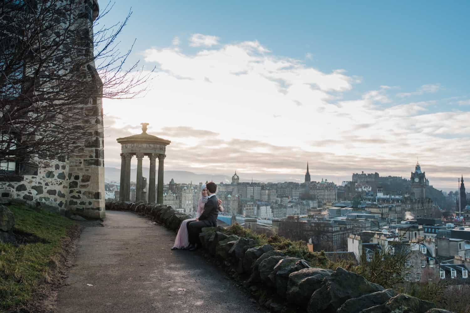 Top romantic places to propose in Edinburgh. 1