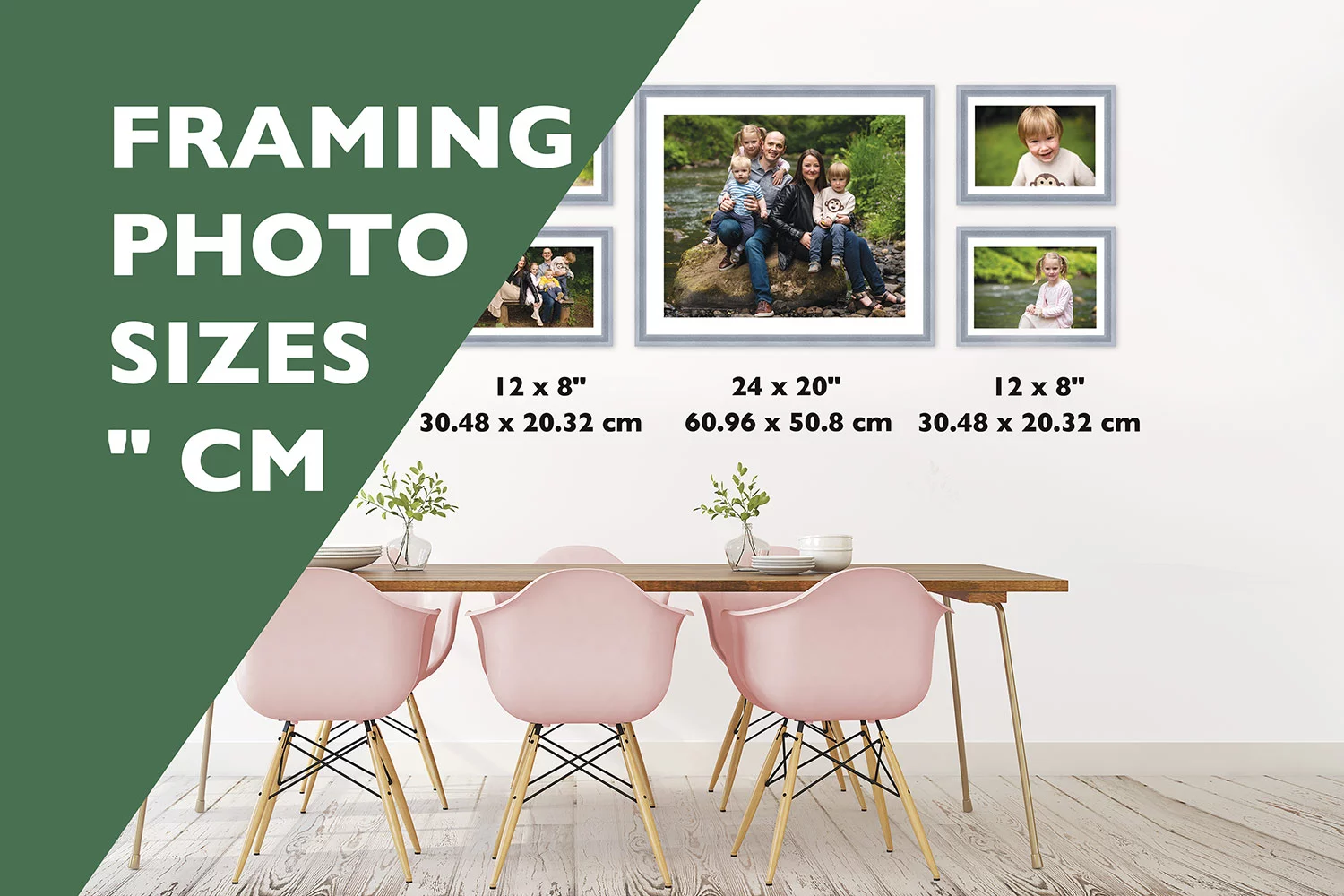 uk frame and photo sizes in inches to cm