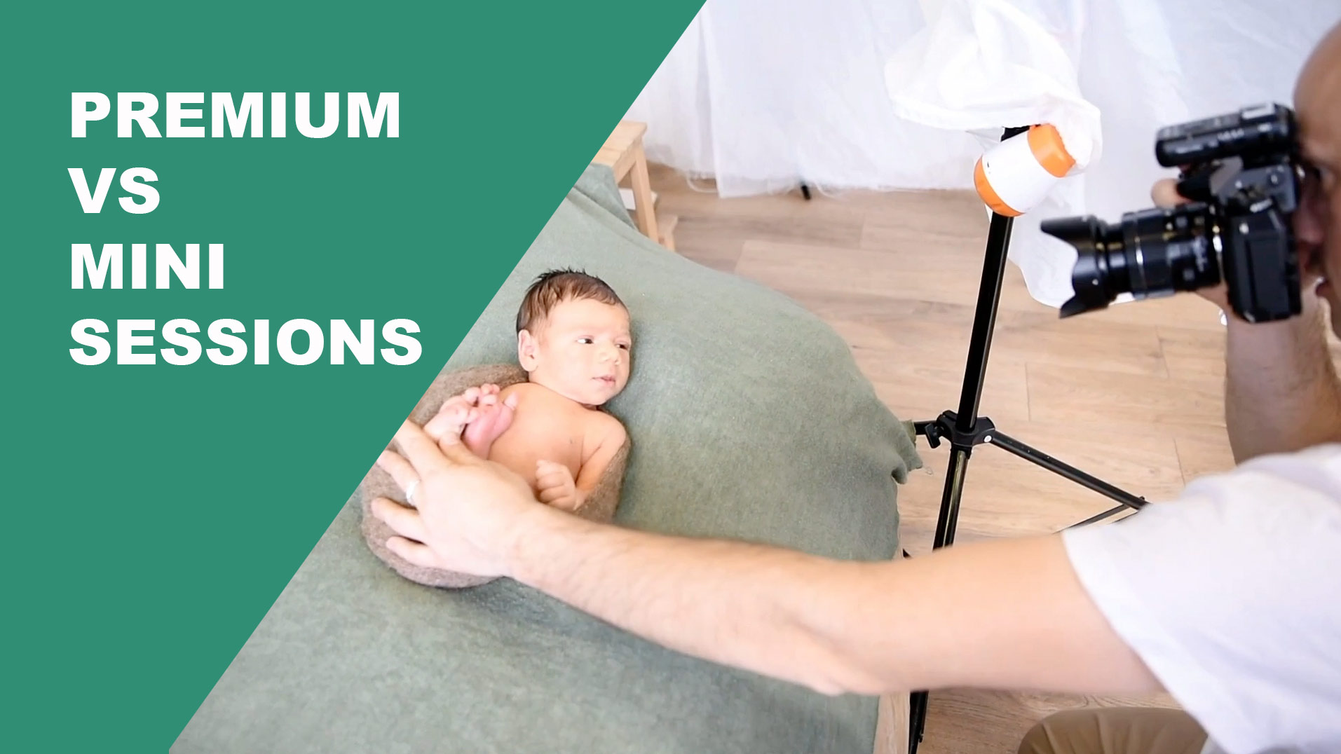 newborn photo sessions video