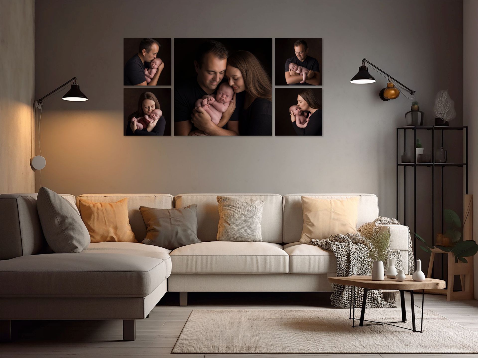 A-Fotografy studio wall portrait designs