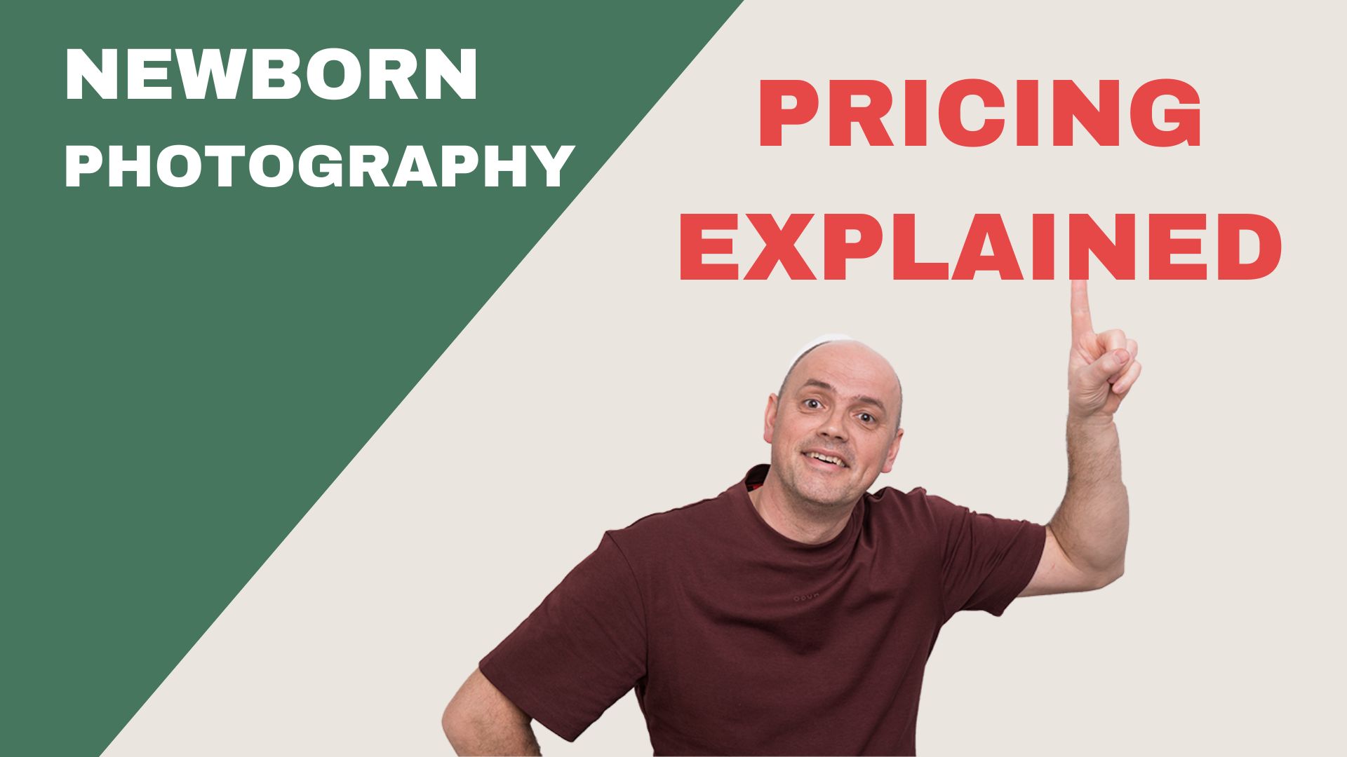 Newborn photography pricing explained